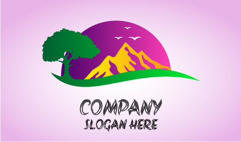 Logo Lansekap Gunung Emas