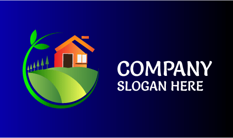 Leafy Lawn Landscaping Logo