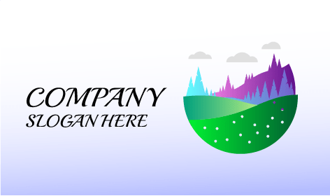 Lush Green Landscaping Logo