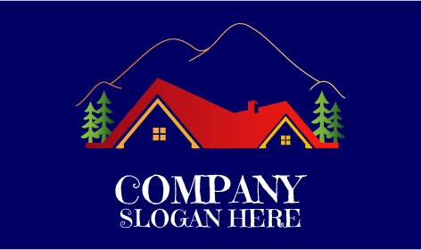 Sleek Home Decor Landscaping Logo