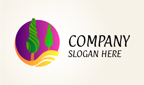 Tree Inspired Landscaping Logo