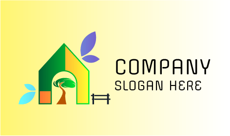 Vibrant Farmhouse Landscaping Logo