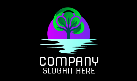 Logo Lansekap Danau Air