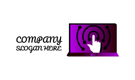 Logo Laptop Pemindai Sidik Jari