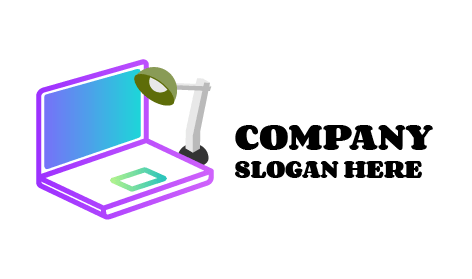 Logo Perbaikan Laptop Lampu