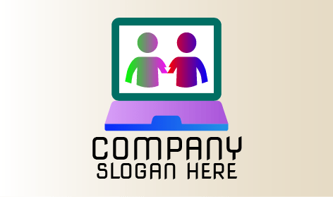 Logo Laptop Koneksi Mutual