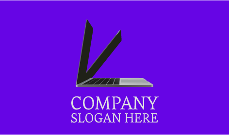 Logo Teknisi Laptop Profesional