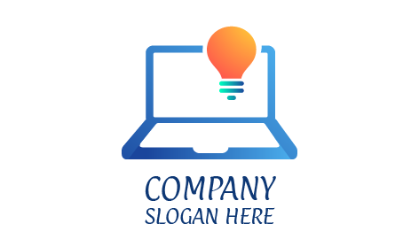 Logo Laptop Bohlam Berkilau