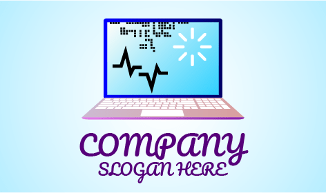 Logo Laptop Lifeline Pemuatan Jendela