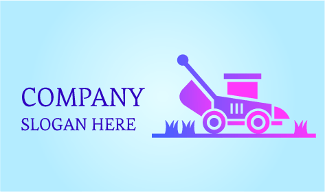 Logotipo De Cortacésped Eléctrico