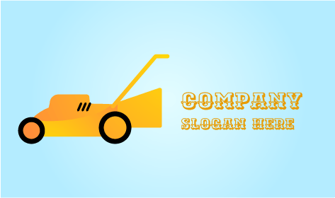 Logotipo De Cortacésped Agrícola