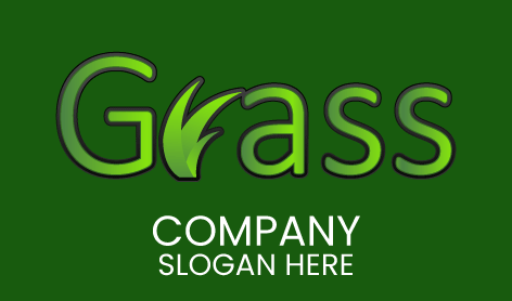 Logotipo De Césped Green Grass
