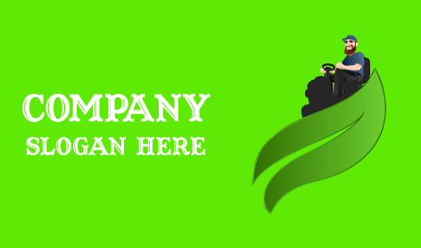 Logotipo Para El Cuidado Profesional Del Césped