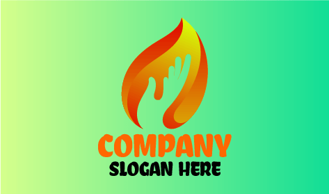 Logo Daun Emas Meleleh