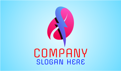 Logotipo De Folha De Muda Rosa