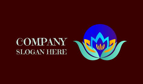 Fantastico Logo Con Loto Sfumato