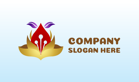 Logo Del Loto Dorato Opaco