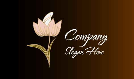 Pembe Lotus Sanatsal Logosu