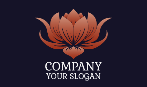 Logo Lotus De Soins De Santé Premium