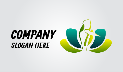 Logo Stilizzato Di Loto Femminile