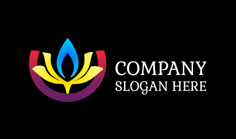 Sarı Yapraklı Lotus Logosu