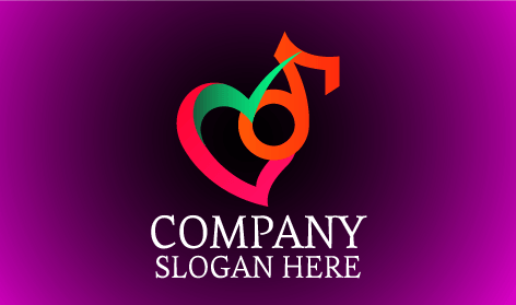 Summendes Herz Liebes Logo