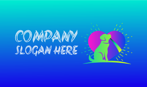 Logotipo De Amor De Mascota