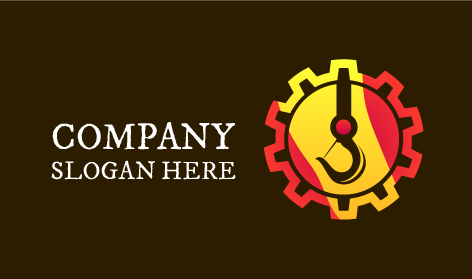 Logo Perawatan Alat Pengangkat Hitam