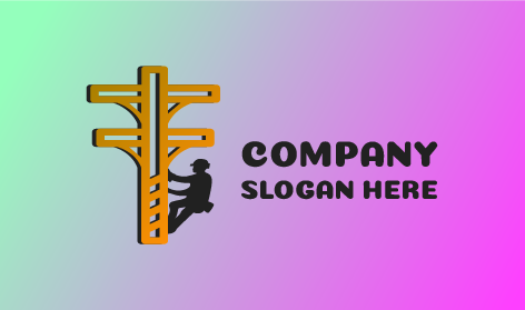 Logo Pemeliharaan Teknisi Listrik