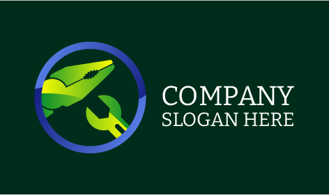 Logo Perawatan Tang Hijau