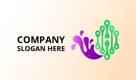 Logo Perawatan Air Ungu