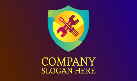 Logo Pemeliharaan Pelindung Perkakas