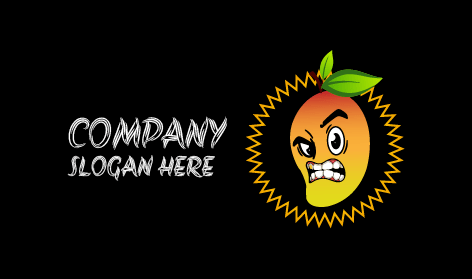 Kızgın Yüz Mango Logosu