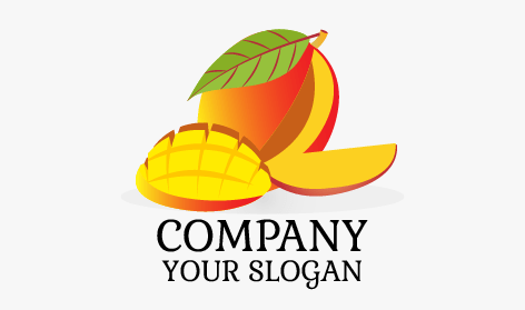 Mango Dilimi Meyve Logosu