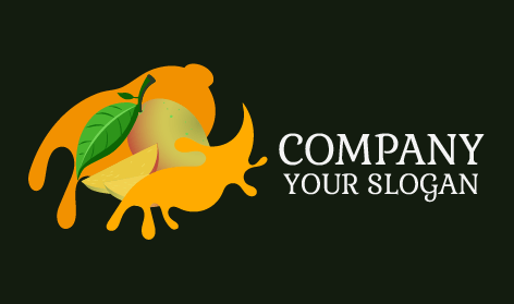 Tatlı Mango Sıçrama Logosu