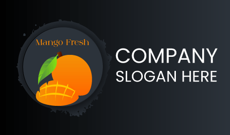 Logo De Mangue Fraîche Tropicale