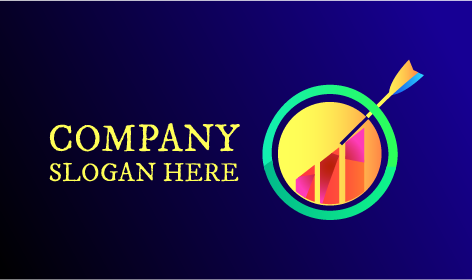 Logo Für Marketing Mit Erreichtem Ziel