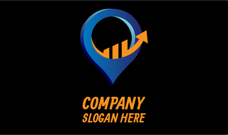 Blue Navigation Marketing Logo