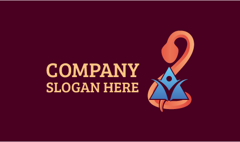 Logo Médical Du Serpent Rose