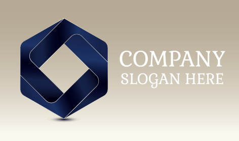 Twisted Structure Modern Logo