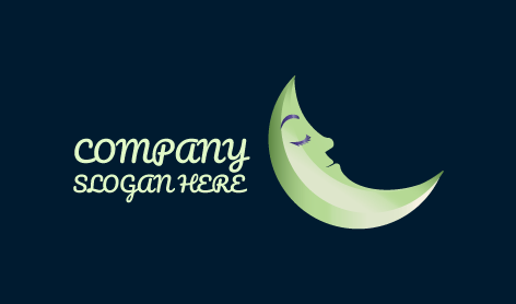 Dösendes Halbmond-logo