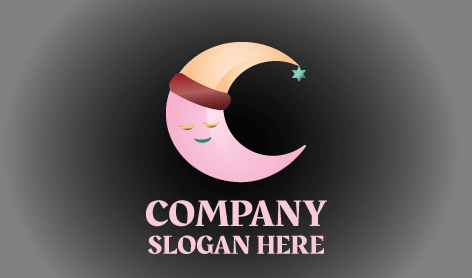 Bezauberndes Schlummermond-logo