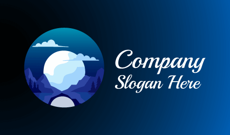 Doğal Manzara Ay Logosu