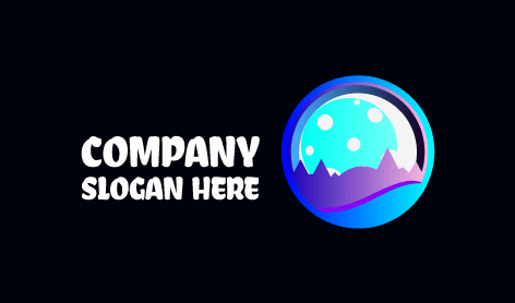 Karlı Küre Ay Logosu