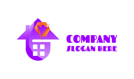 Logotipo Exclusivo Da Hipoteca Roxa