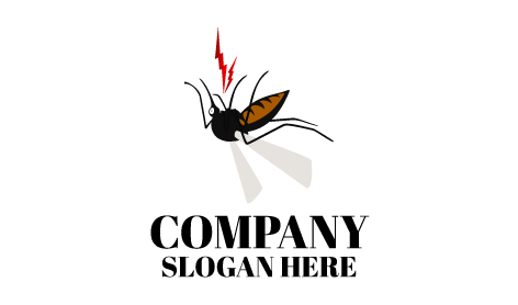 Logotipo De Mosquito Negro