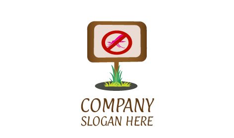 Logotipo De Servicios De Eliminación De Mosquitos