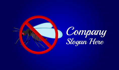 Logotipo De Repelente De Mosquitos Premium