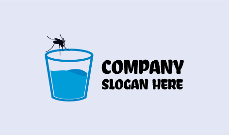 Logotipo De Mosquito De Agua Purificada