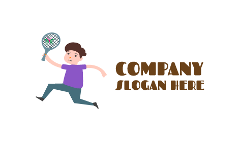 Raqueta Matamoscas Con Logotipo Para Mosquitos